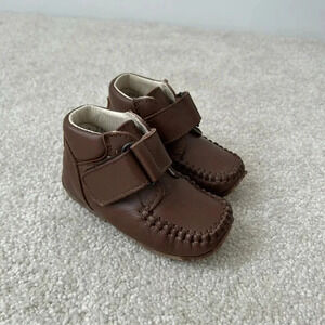 Sandy baby leather dress shoes